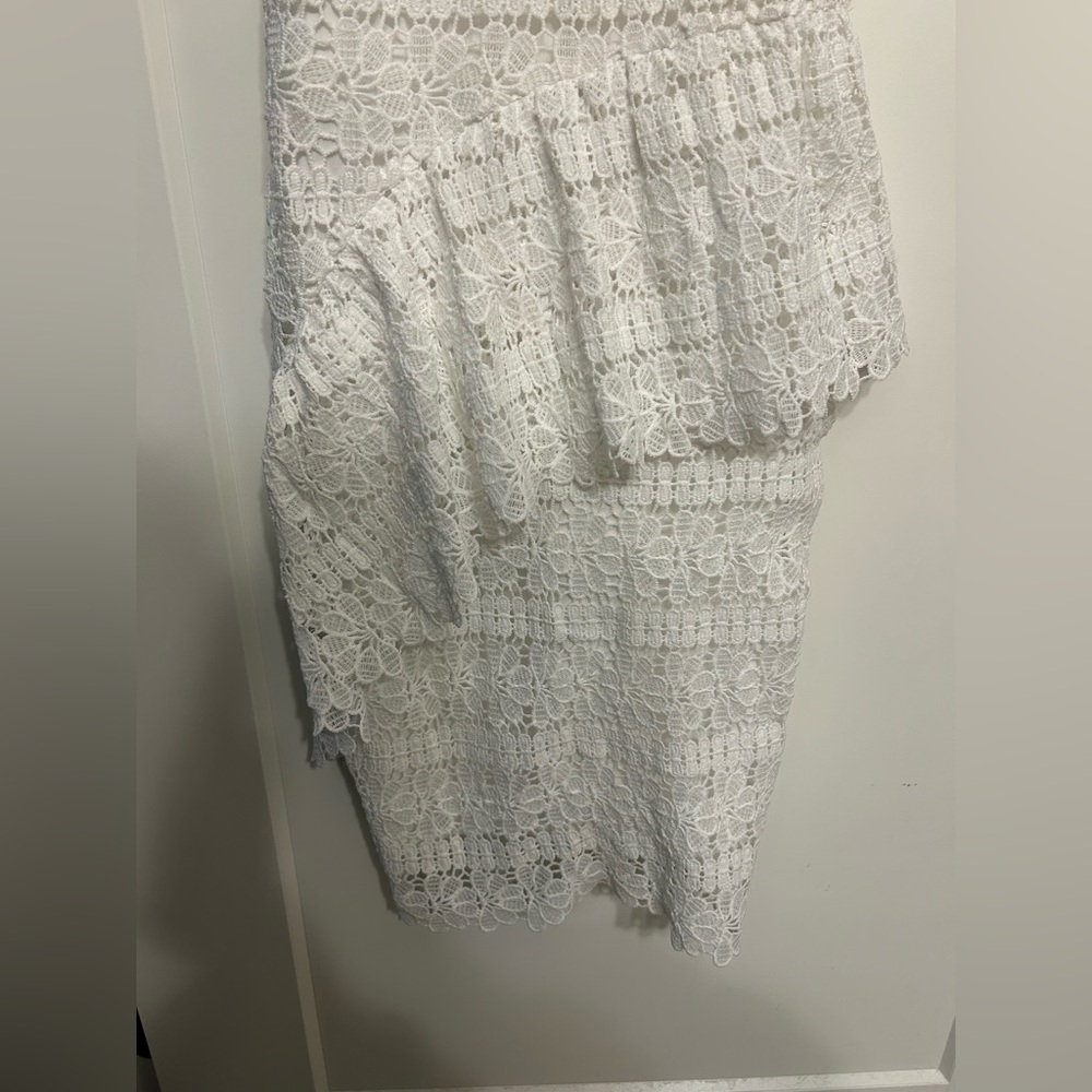 Lulus McKenzie Lace Ruffled Dress - Picture 4 of 8